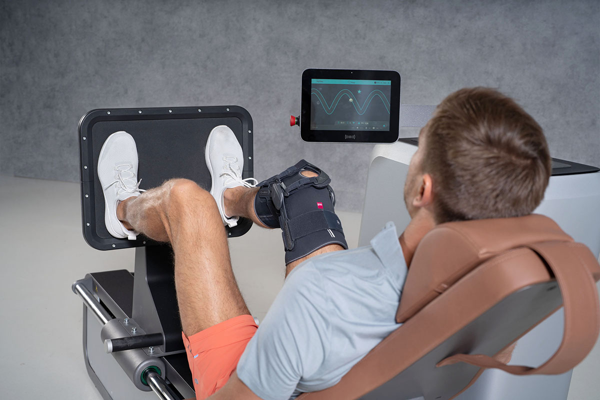 Gerätegestützte Traingstherapie im APT am Stadtpark Graz Physiotherapie